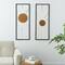 Modern Layered Arch & Gold Circle Wall Décor Set